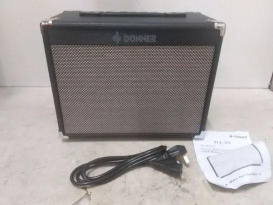 (BOXED) DONNER 20 WATT ELECTRIC AMPLIFIER 