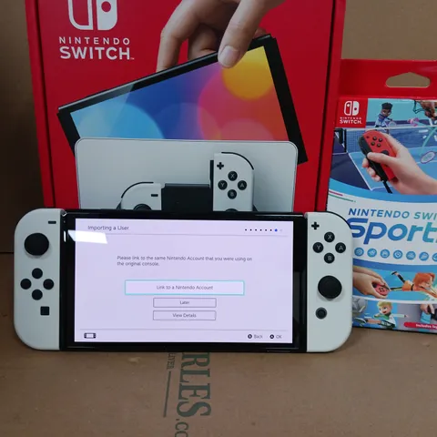 NINTENDO SWITCH OLED SWITCH OLED & NINTENDO SWITCH SPORTS