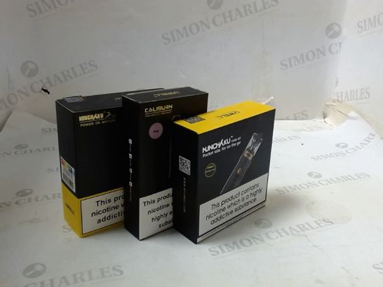 BOX OF APPROXIMATLEY 40 ASSORTED E-CIGARETTES TO INCLUDE UWELL ETC