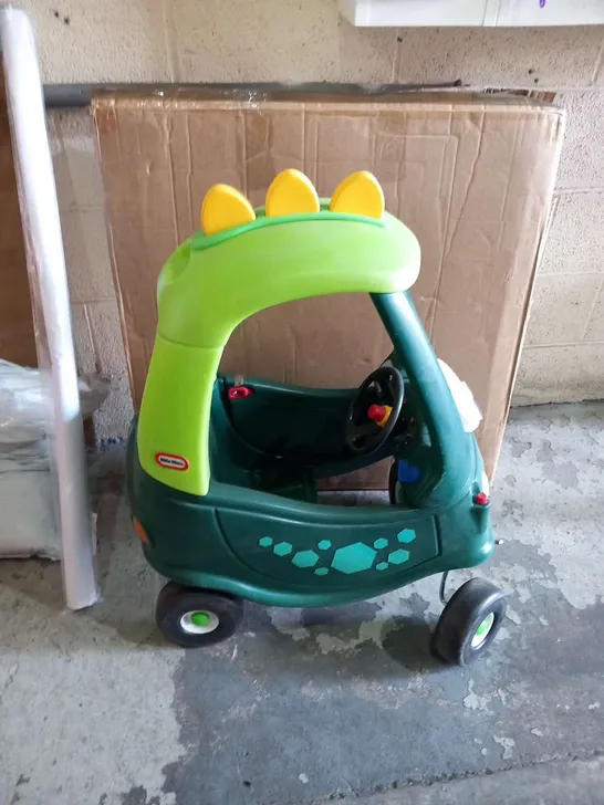 LITTLE TIKES COZY COUPE DINO - COLLECTION ONLY 