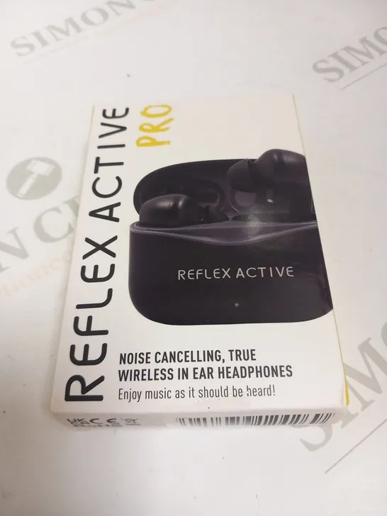 BOXED REFLEX ACTIVE PRO NOICE CANCELLING TRUE WIRELESS IN EAR HEADPHONES