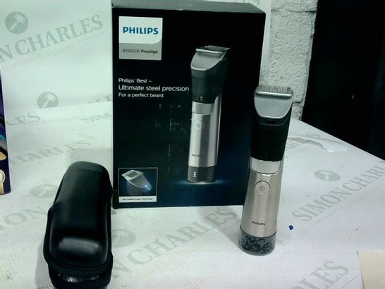 Philips bt9000 prestige beard trimmer/shaver