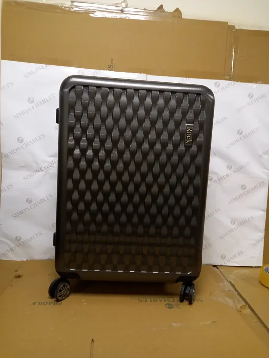 ALLURE LARGE 8-WHEEL SUITCASE - CHARCOAL RRP £119.99