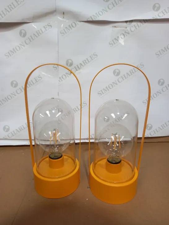 BUNDLEBERRY BY AMANDA HOLDEN SET OF 2 INDOOR OUTDOOR LANTERNS