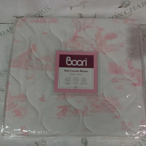 BOORI BABY COVERLET BLANKET 130X110CM