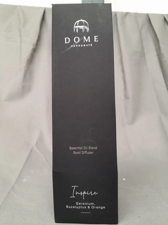 DOME INSPIRE GERANIUM, EUCALYPTUS & ORANGE REED DIFFUSER