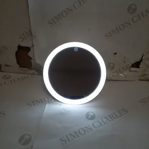 BOXED HOMEDICS ATTACH & GLOW RECHARGABLE LED MIRROR