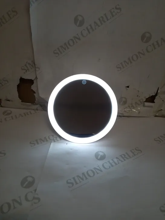 BOXED HOMEDICS ATTACH & GLOW RECHARGABLE LED MIRROR