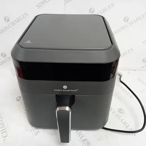 COOK'S ESSENTIALS 5.8L AIR FRYER IN SLATE GREY