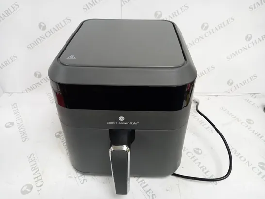 COOK'S ESSENTIALS 5.8L AIR FRYER IN SLATE GREY