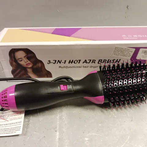 BOXED MD-5230 3-IN-1 HOT AIR BRUSH 