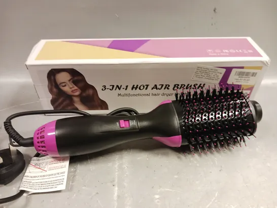 BOXED MD-5230 3-IN-1 HOT AIR BRUSH 