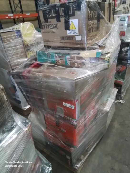 PALLET OF APPROXIMATELY 18 UNPROCESSED RAW RETURN HOUSEHOLD AND ELECTRICAL GOODS TO INCLUDE;