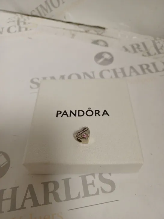 PANDORA GRANDDAUGHTER LOVE HEART CHARM 