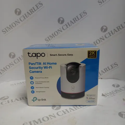 BOXED SEALED TAPO PAN/TILT AI HOME SECURITY WIFI CAMERA 