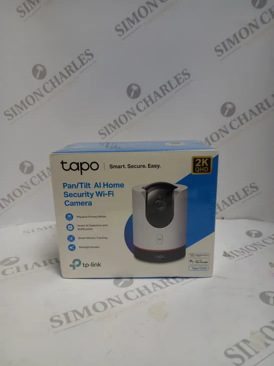 BOXED SEALED TAPO PAN/TILT AI HOME SECURITY WIFI CAMERA 