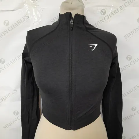 GYMSHARK SEAMLESS ZIP UP JACKET SIZE SMALL