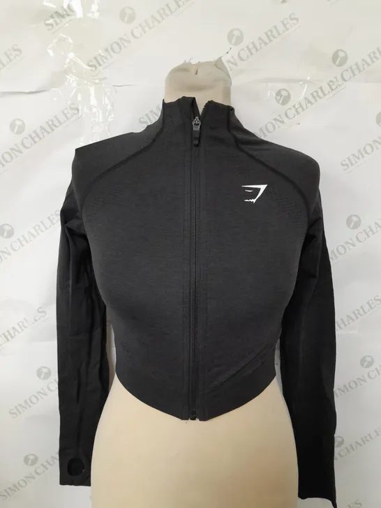 GYMSHARK SEAMLESS ZIP UP JACKET SIZE SMALL