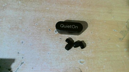 QUIETON – THE AWARD WINNING SMALLEST ACTIVE NOISE CANCELLING EARBUDS