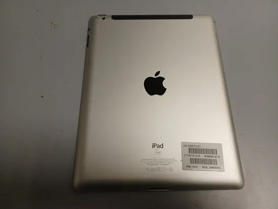 APPLE IPAD MODEL A1396