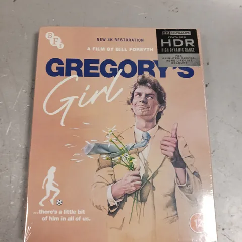 SEALED GREGORY'S GIRL 4K ULTRA HD BLU-RAY 