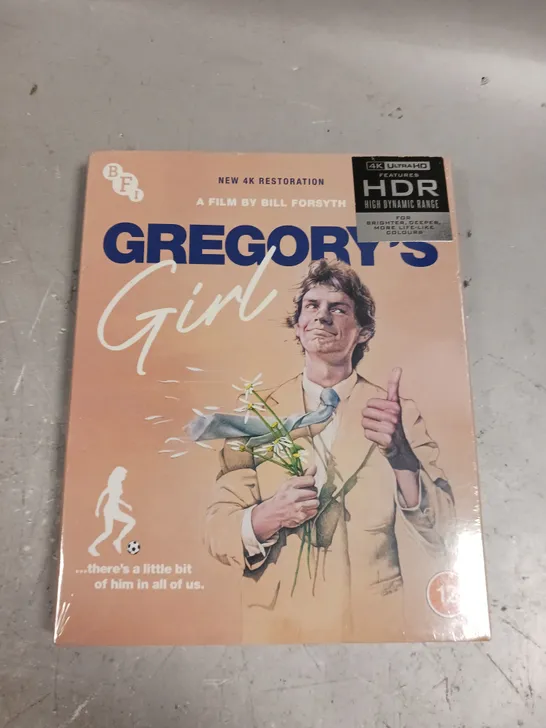 SEALED GREGORY'S GIRL 4K ULTRA HD BLU-RAY 