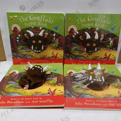 LOT OF 8 THE GRUFFALO PUPPET BOOKS