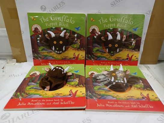 LOT OF 8 THE GRUFFALO PUPPET BOOKS