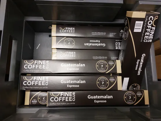 BOX OF APPROX 15 FINE COFFEE CLUB GUATEMALAN ESPRESSO PODS