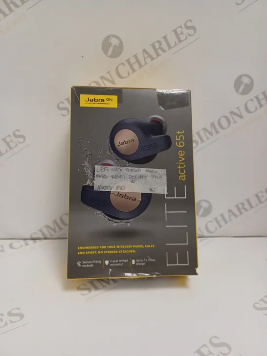 BOXED JABRA ELITE ACTIVE 65T EARBUDS