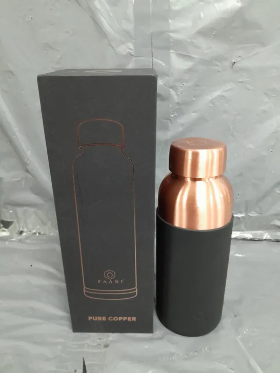 BOXED PAANI - COPPER BOTTLE BLACK - 700ML 