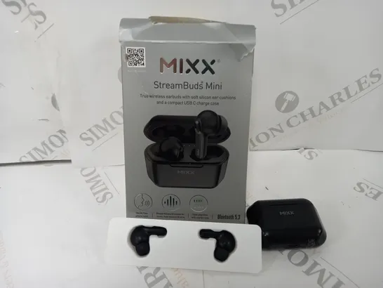 BOXED MIXX STREAMBUDS MINI TRUE WIRELESS EARBUDS