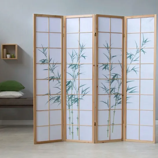 BOXED SAN VICENTE ROOM DIVIDER 4-PANELS (1 BOX)