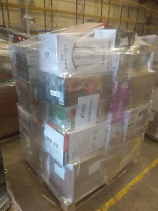 PALLET OF APPROXIMATELY 49 UNTESTED RAW RETURN HOMEWARE AND ELECTRICAL PRODUCTS TO INCLUDE;