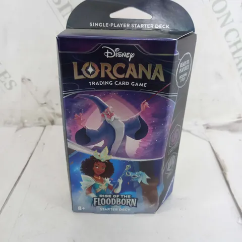 BRAND NEW BOXED DISNEY LORCANA TRADING CARD GAME RISE OF THE FLOODBORN STARTER DECK