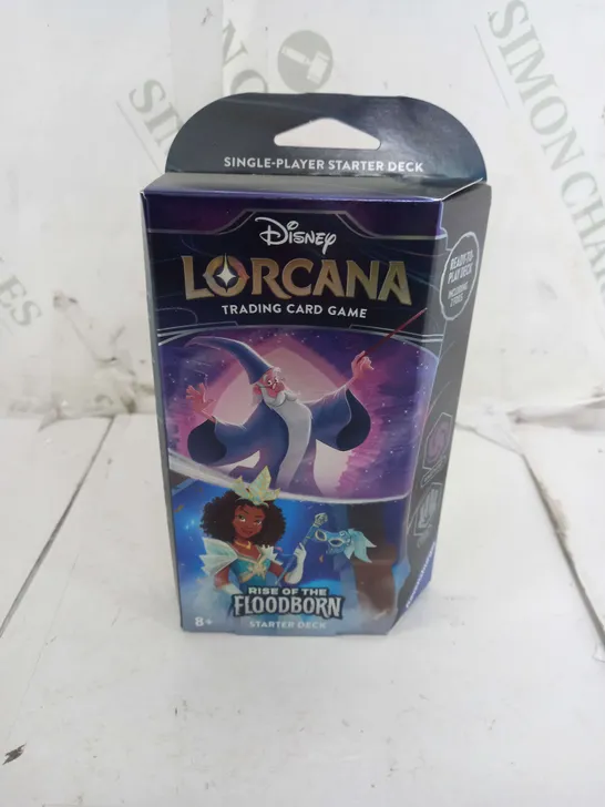 BRAND NEW BOXED DISNEY LORCANA TRADING CARD GAME RISE OF THE FLOODBORN STARTER DECK