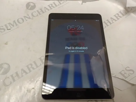 APPLE IPAD MINI 2 A1489 SILVER