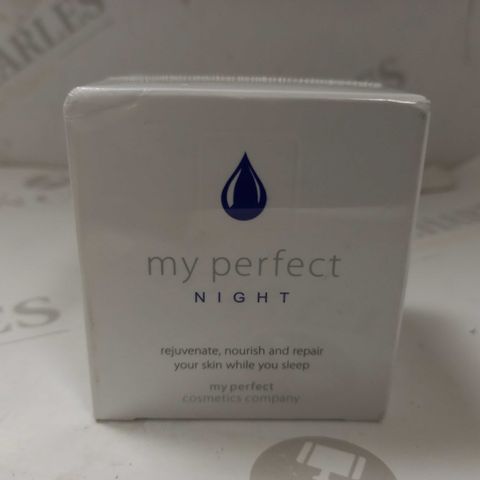 BOXED AND SEALED MY PERFECT NIGHT CREAM 