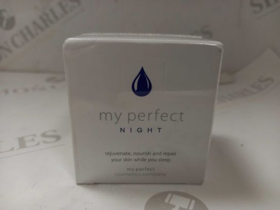 BOXED AND SEALED MY PERFECT NIGHT CREAM 