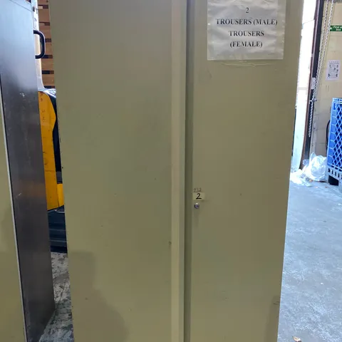 METAL 2-DOOR CUPBOARD