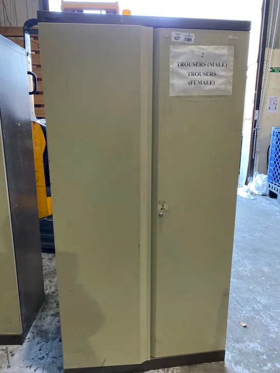 METAL 2-DOOR CUPBOARD