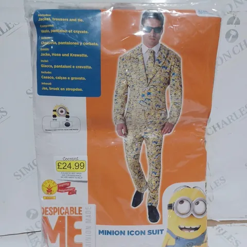 DESPICABLE ME MINION ICON SUIT SIZE XL