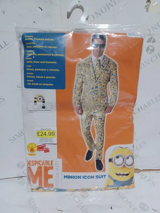 DESPICABLE ME MINION ICON SUIT SIZE XL