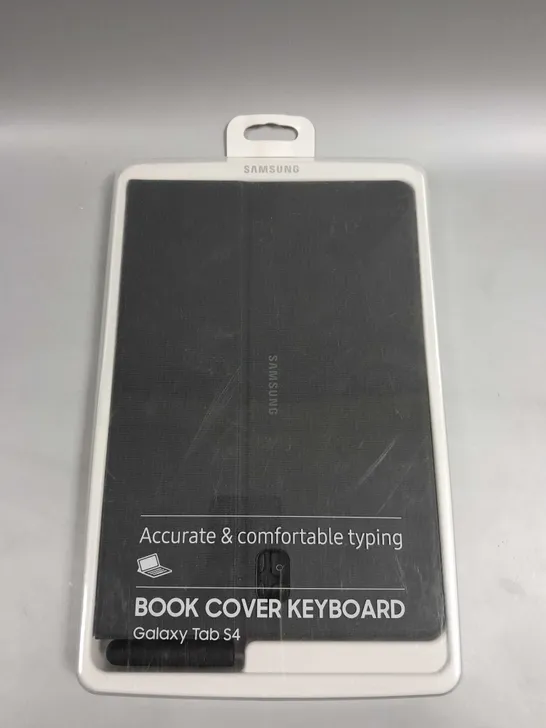 BOXED SAMSUNG GALAXY TAB S4 BOOK COVER KEYBOARD 