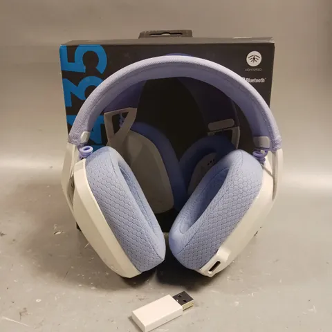 BOXED LOGITECH G435 LIGHTSPEED WIRELESS GAMING HEADSET 