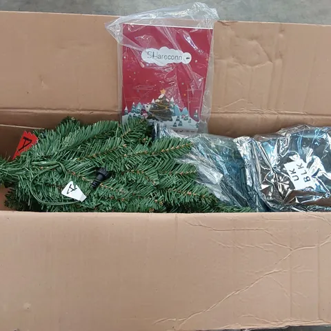 BOXED 4-4.5FT PENCIL PRELIT CHRISTMAS TREE (1 BOX)