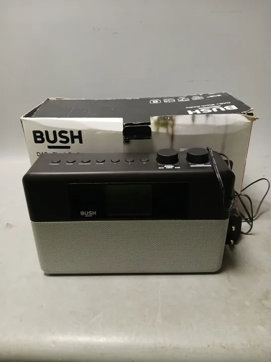 bush dab+ black radio