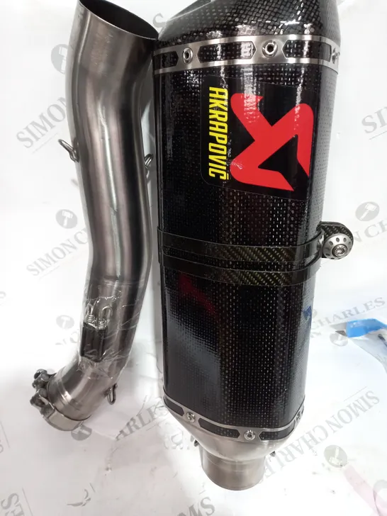 MOTORCYCLE AKRRAPOVIC EXHAUST / COLLECTION ONLY 