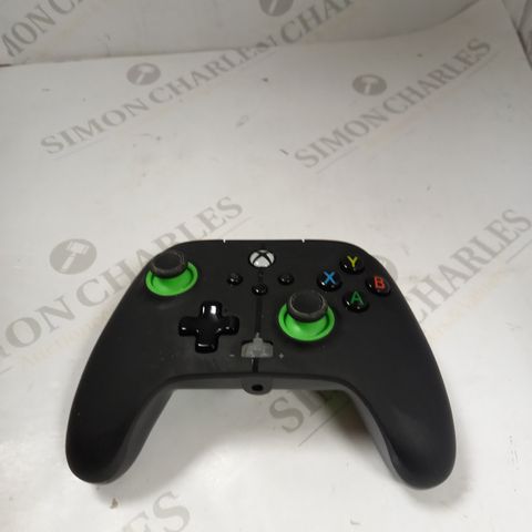POWER A - WIRED CONTROLLER - BLACK/GREEN XBOX SERIES X
