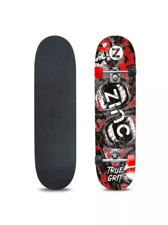 BOXED ZINC TRUE GRIT SKATEBOARD RRP £29.99